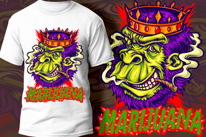 Carton Logo For T-Shirt design